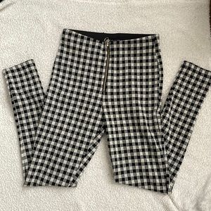 Zara plaid pants